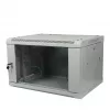 Armario de Pared 19 Pulgadas ALLNET 18U 1 Pieza T600mm Gris Claro Desmontado como Flatpack Serie SMA