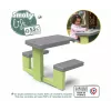 Mesa de Picnic Infantil SMOBY Life Verde/Gris