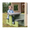Mesa de Picnic Infantil SMOBY Life Verde/Gris