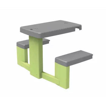 Mesa de Picnic Infantil SMOBY Life Verde/Gris