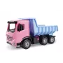 LENA Giga Trucks Camión volquete Rosa 67 cm