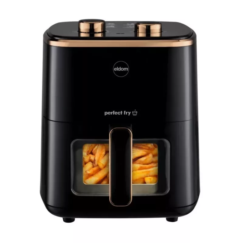 ELDOM FR45 FRITELO Freidora sin aceite 1500 W, Negro