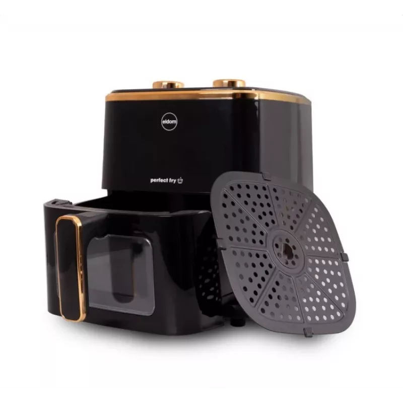 ELDOM FR45 FRITELO Freidora sin aceite 1500 W, Negro