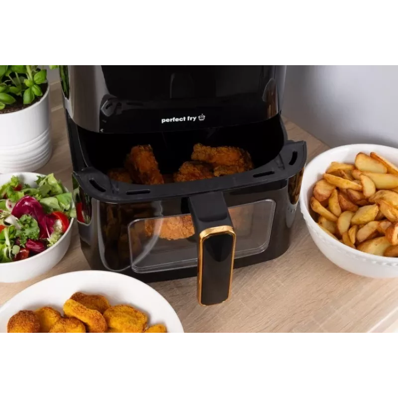 ELDOM FR45 FRITELO Freidora sin aceite 1500 W, Negro