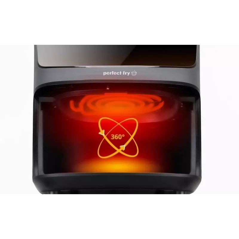 ELDOM FR45 FRITELO Freidora sin aceite 1500 W, Negro