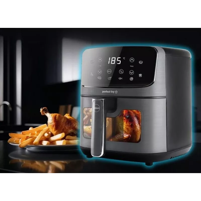 ELDOM FR45 FRITELO Freidora sin aceite 1500 W, Negro