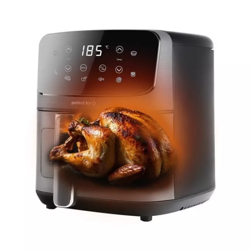 ELDOM FR45 FRITELO Freidora sin aceite 1500 W, Negro