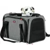 ZOLUX NOMAD L Transportín ampliable para mascotas 48×30,8×30,5 cm Gris/Negro