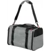ZOLUX NOMAD L Transportín ampliable para mascotas 48×30,8×30,5 cm Gris/Negro