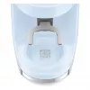 Smeg CGF03PBEU Molinillo de café, 15 niveles de molienda, capacidad de 240 g de granos, 150 W, Azul pastel
