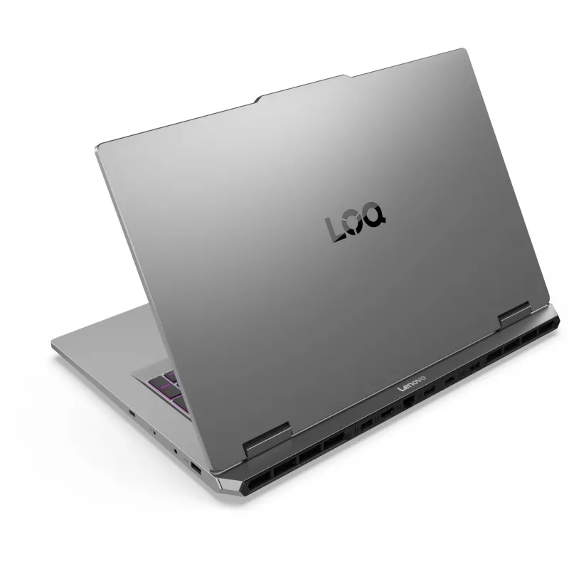 Lenovo LOQ 17IRX10 83JH Portátil gaming - 17,3 inch FHD IPS 165Hz, Intel Core i5-13450HX, 24 GB DDR5 RAM, 1 TB NVMe SSD, NVIDIA GeForce RTX 5050 8 GB, Windows 11 Home, Storm Grey