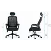 MARK ADLER Manager 2.0 Sillón de oficina/ordenador AirMESH HD TILT PLUS Negro