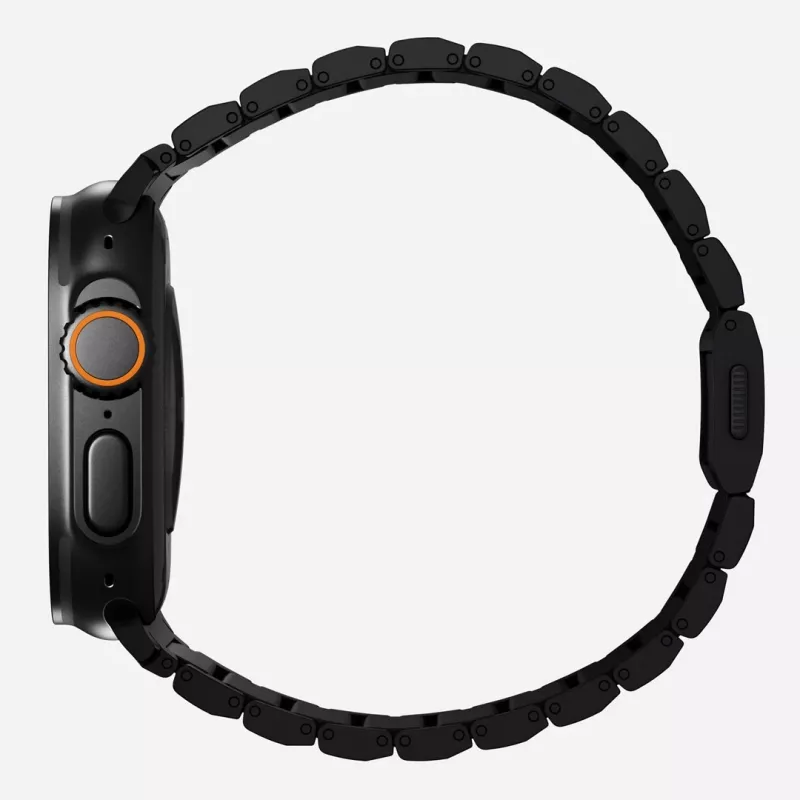 NOMAD Correa de titanio para Apple Watch 46/49mm Plata