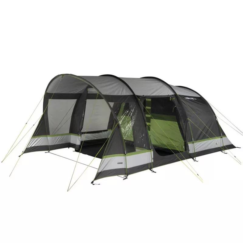 High Peak Garda 5.0 Tienda de campaña tipo túnel 4 personas Verde/Gris claro