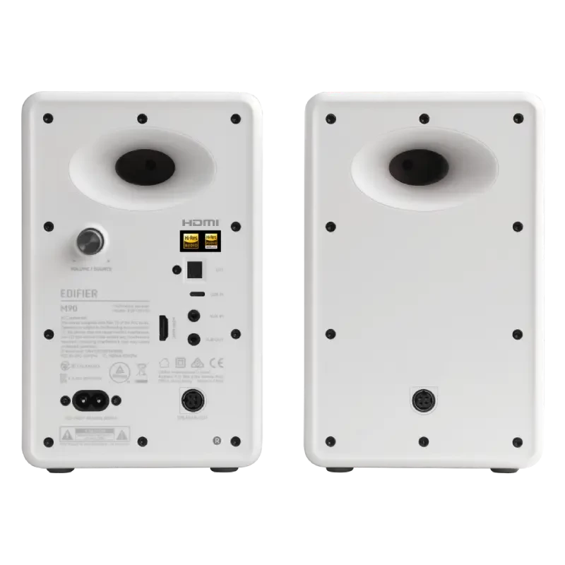 Edifier M90 Altavoces activos compactos 2.0, Blanco