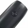PROMIS MP35X2 Set de molinillos eléctricos de sal y pimienta con soporte, Acero inoxidable/Plata, 2x 220 mm, mecanismo cerámico, a pilas, luz LED