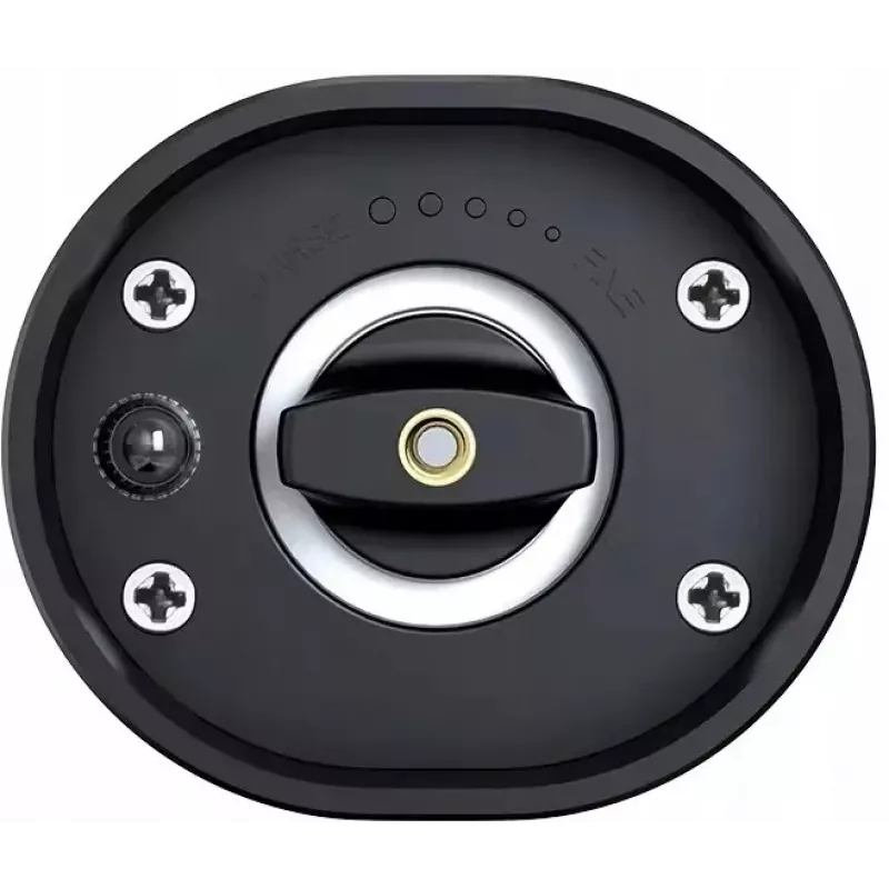 PROMIS MP35X2 Set de molinillos eléctricos de sal y pimienta con soporte, Acero inoxidable/Plata, 2x 220 mm, mecanismo cerámico, a pilas, luz LED