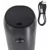 PROMIS MP35X2 Set de molinillos eléctricos de sal y pimienta con soporte, Acero inoxidable/Plata, 2x 220 mm, mecanismo cerámico, a pilas, luz LED