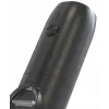 PROMIS MP35X2 Set de molinillos eléctricos de sal y pimienta con soporte, Acero inoxidable/Plata, 2x 220 mm, mecanismo cerámico, a pilas, luz LED