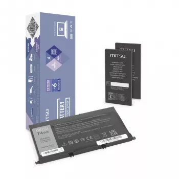 MITSU Batería Dell Inspiron 357F9 5577 7557 6600mAh 14,8V Li-Ion