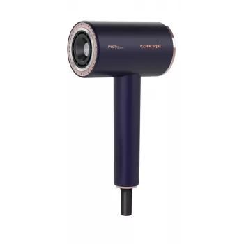 CONCEPT BLDC VV8100 Secador de pelo 1600W Negro/Oro rosa