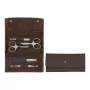 ZWILLING Set de manicura y pedicura 5 piezas con tijeras de uñas, funda de piel, Negro