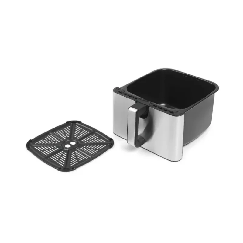 Breville VDF131X Freidora de aire, 1,25 kg, 1400 W, Negro/Plata