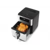 Breville VDF131X Freidora de aire, 1,25 kg, 1400 W, Negro/Plata