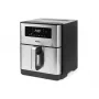 Breville VDF131X Freidora de aire, 1,25 kg, 1400 W, Negro/Plata