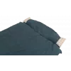 Outwell Camper Lux Double saco de dormir azul 235x150 cm -16 a 5 °C cremallera bidireccional