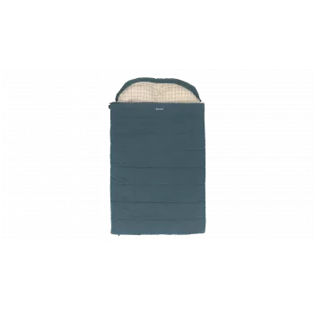 Outwell Camper Lux Double saco de dormir azul 235x150 cm -16 a 5 °C cremallera bidireccional