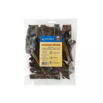 PETMEX Natural Chew piel de ciervo seca para perros 1kg
