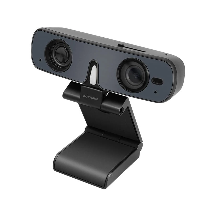 ROCWARE RC08P cámara, negra, USB, 1080i/720p, micrófono integrado
