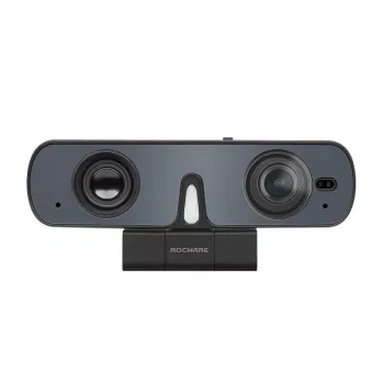 ROCWARE RC08P cámara, negra, USB, 1080i/720p, micrófono integrado