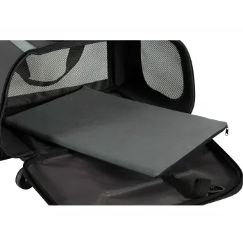 ZOLUX NOMAD transportín con ruedas para perros y gatos 47x32x27 cm negro
