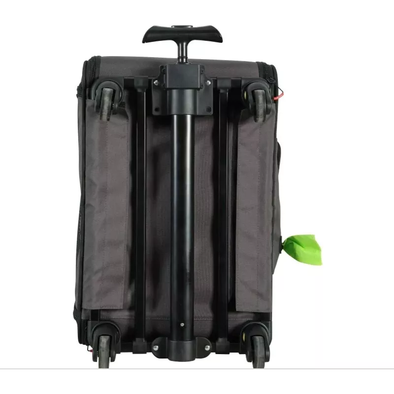 ZOLUX NOMAD transportín con ruedas para perros y gatos 47x32x27 cm negro