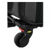 ZOLUX NOMAD transportín con ruedas para perros y gatos 47x32x27 cm negro