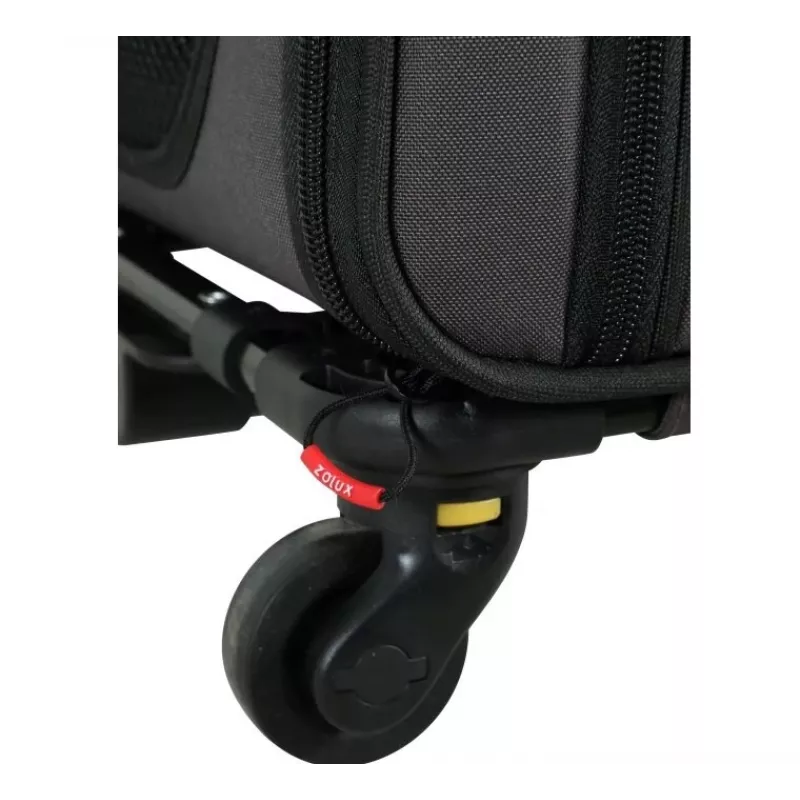 ZOLUX NOMAD transportín con ruedas para perros y gatos 47x32x27 cm negro