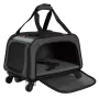 ZOLUX NOMAD transportín con ruedas para perros y gatos 47x32x27 cm negro