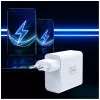 3MK FlowPower 45W PD 3.0 QC4+ cargador GaN blanco