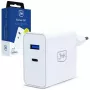 3MK FlowPower 45W PD 3.0 QC4+ cargador GaN blanco