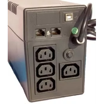 Orvaldi VPS 600 SAI line-interactive 0,6 kVA 360 W 2 tomas USB