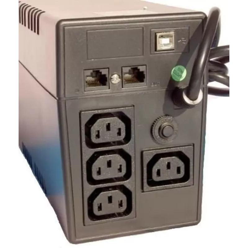 Orvaldi VPS 600 SAI line-interactive 0,6 kVA 360 W 2 tomas USB
