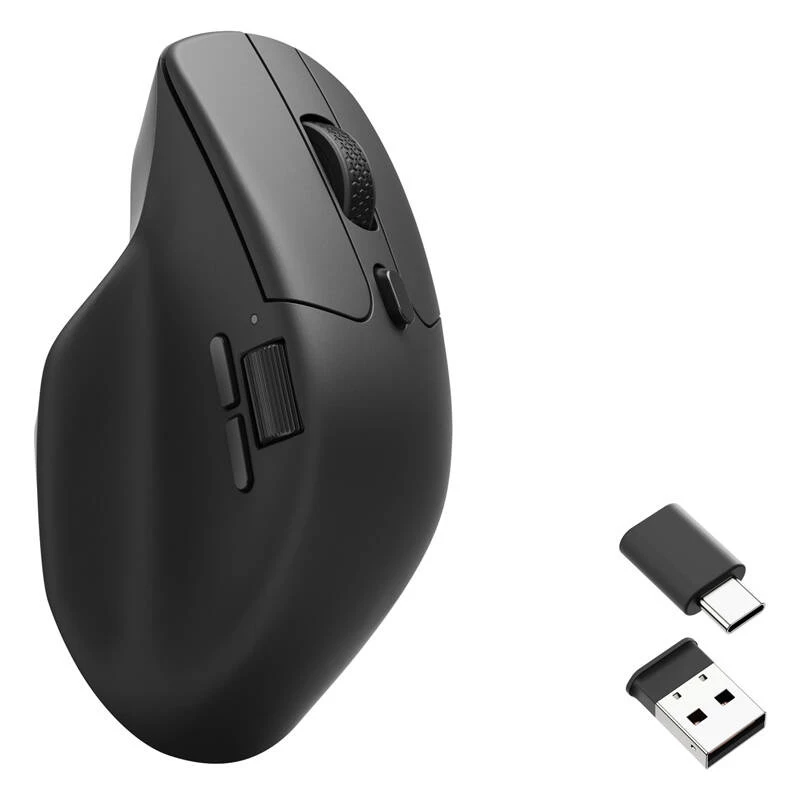 Keychron M6 1000Hz ratón gaming inalámbrico (negro) [M6-A1]
