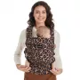 MOMCOZY BC001 portabebés recién nacido a niño pequeño algodón leopardo