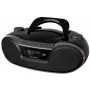 GoGEN GOG-CDM490BTDABS boombox portátil con CD, DAB+, FM, Bluetooth 5.0, USB MP3, plateado