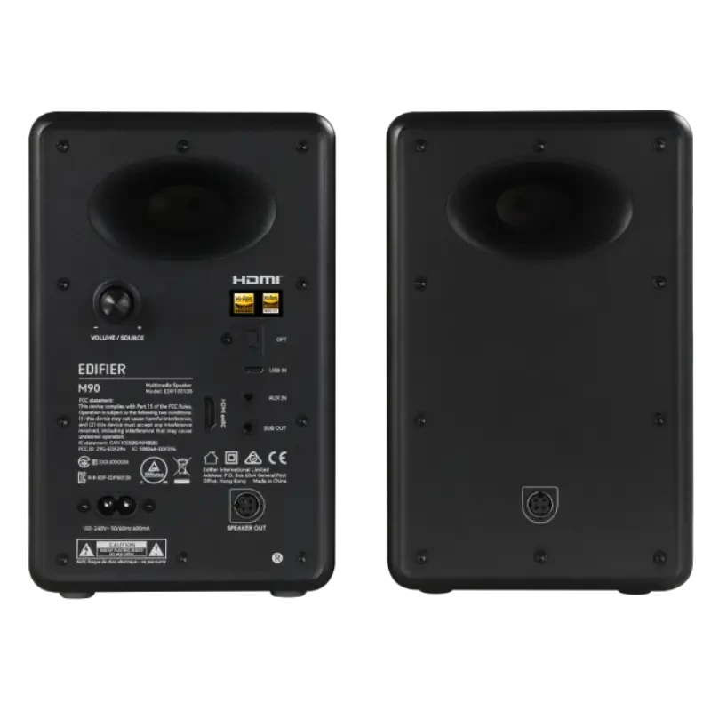 Edifier M90 altavoces activos compactos 2.0, negros