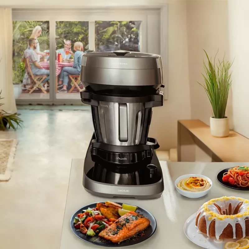 Cecotec Mambo CooKing Victory robot de cocina multifunción 1700 W 4,5 L negro/gris