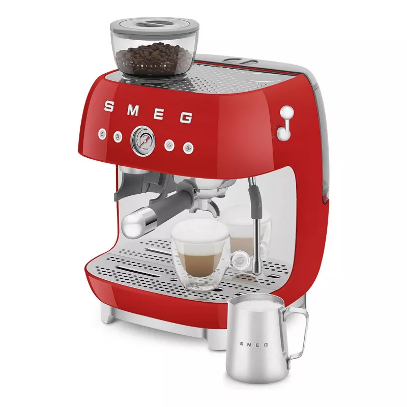 Smeg 50's Style cafetera superautomática EGF03RDEU roja