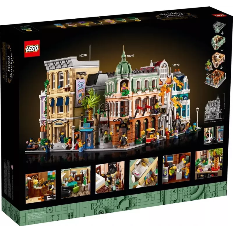 LEGO Icons 10297 Boutique Hotel set de construcción modular (3066 piezas)